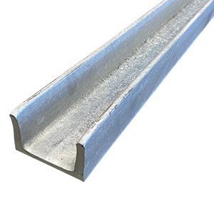 Varmförzinkad U-Stång S235JR